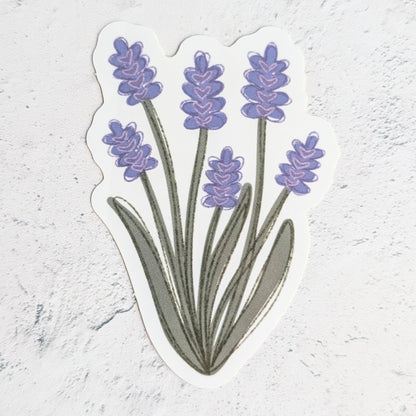 Lavender Bunch Sticker