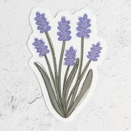 Lavender Bunch Sticker