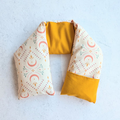 Weighted Neck Wrap - Crescent Charm