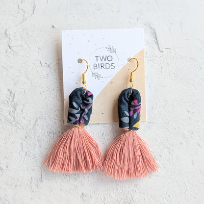 Upcycled Scrap Earrings No. 1