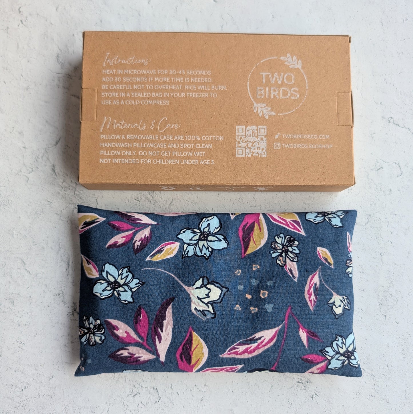 Weighted Eye Pillow - Dark Botanical