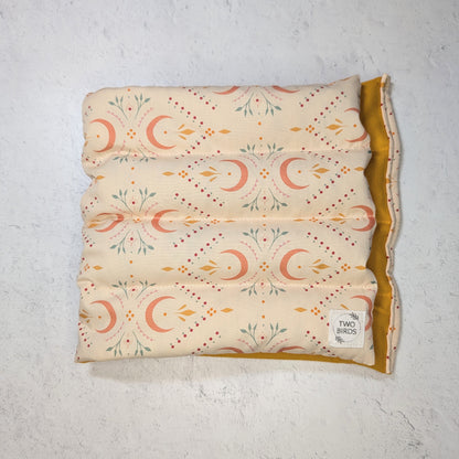 Weighted Heating Pad Cotton/Flannel - Crescent Charm