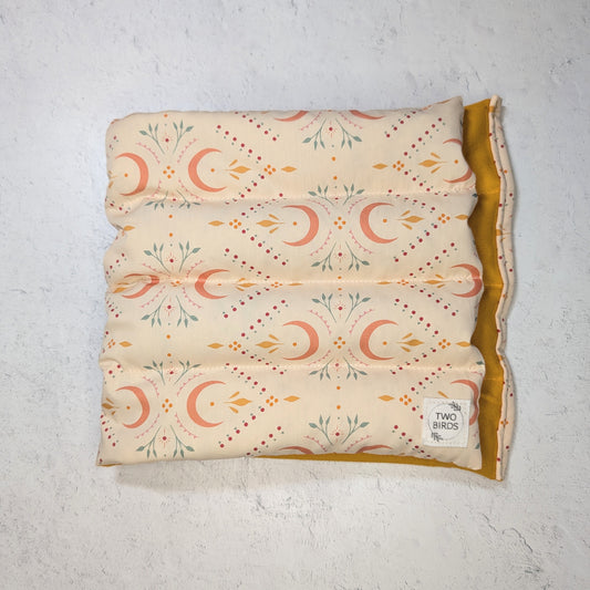 Weighted Heating Pad Cotton/Flannel - Crescent Charm