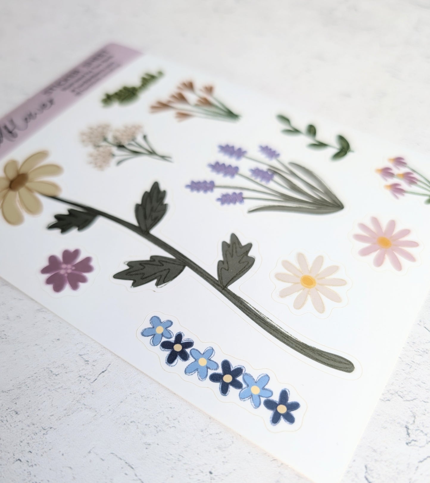 Wildflower Sticker Sheet