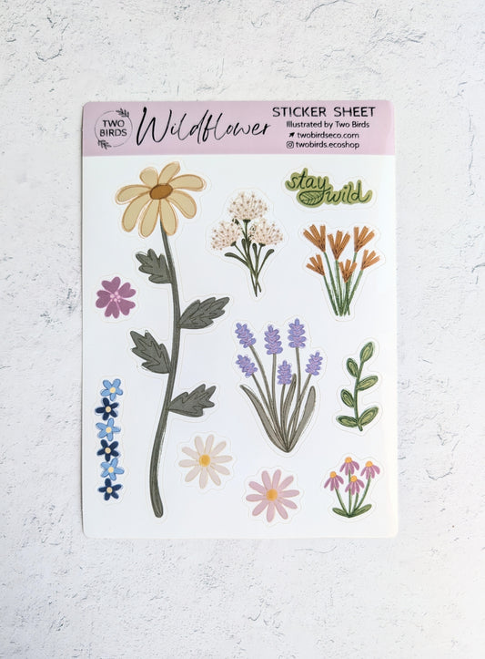 Wildflower Sticker Sheet