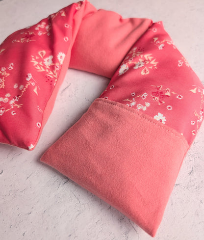Weighted Neck Wrap - Pink Chamomile
