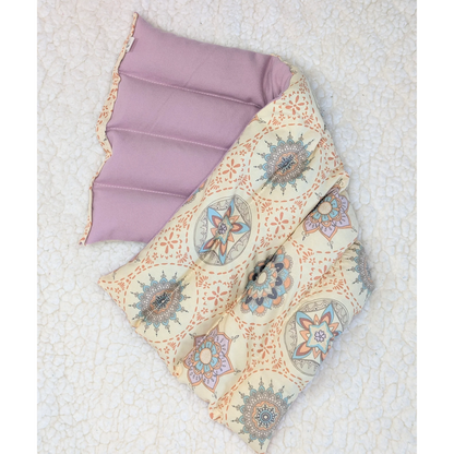 Weighted Heating Pad Cotton/Flannel - Mandala