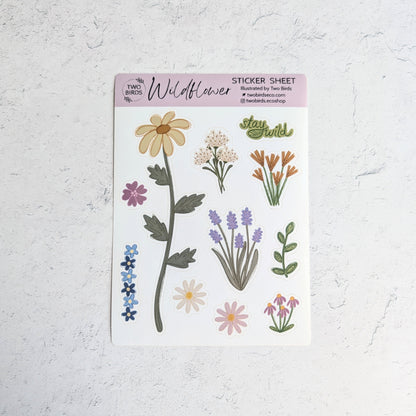Wildflower Sticker Sheet