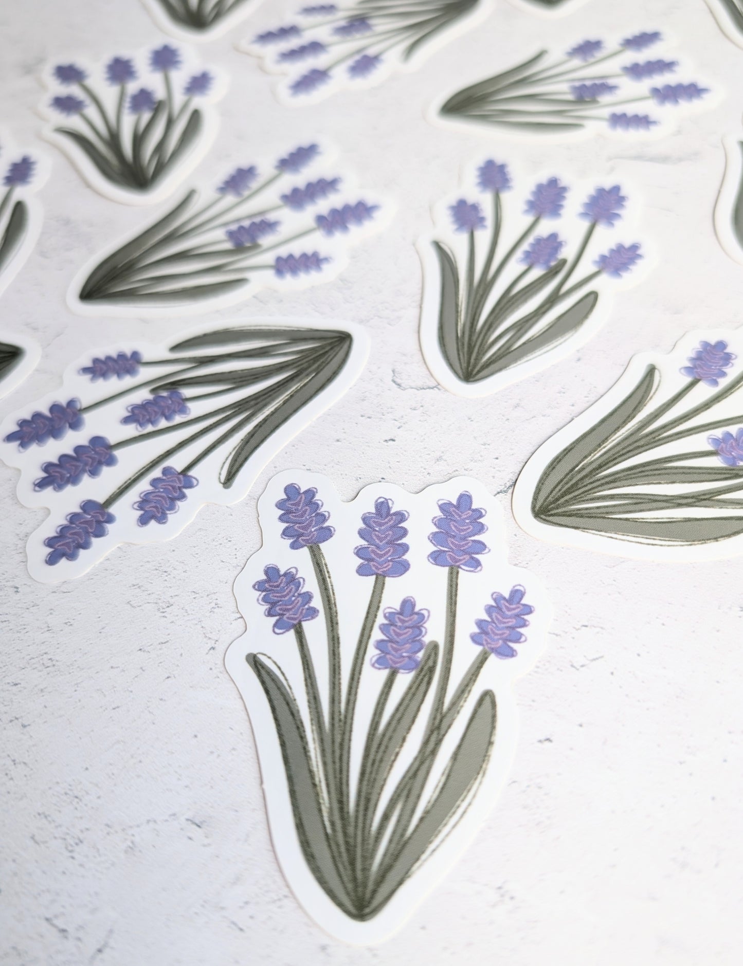 Lavender Bunch Sticker