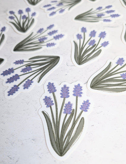 Lavender Bunch Sticker