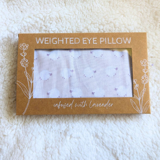 Sleepy Sheep - Weighted Eye Pillow