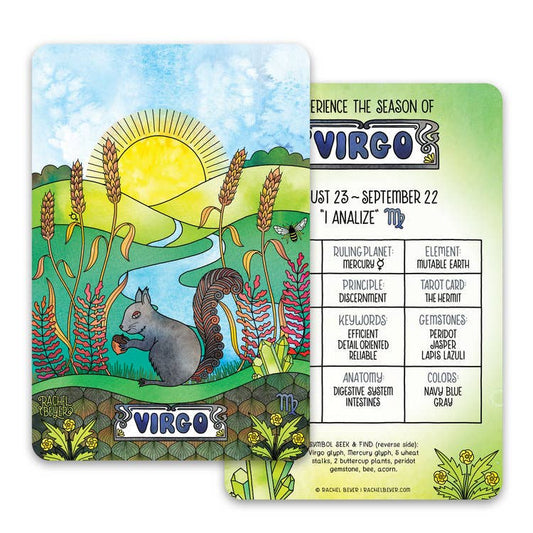 Virgo Zodiac Mini Art Print