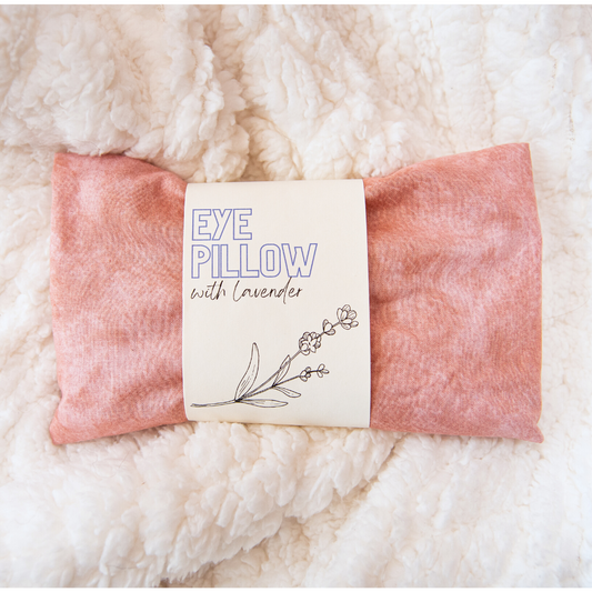 Weighted Eye Pillow Classics - Washed Rose