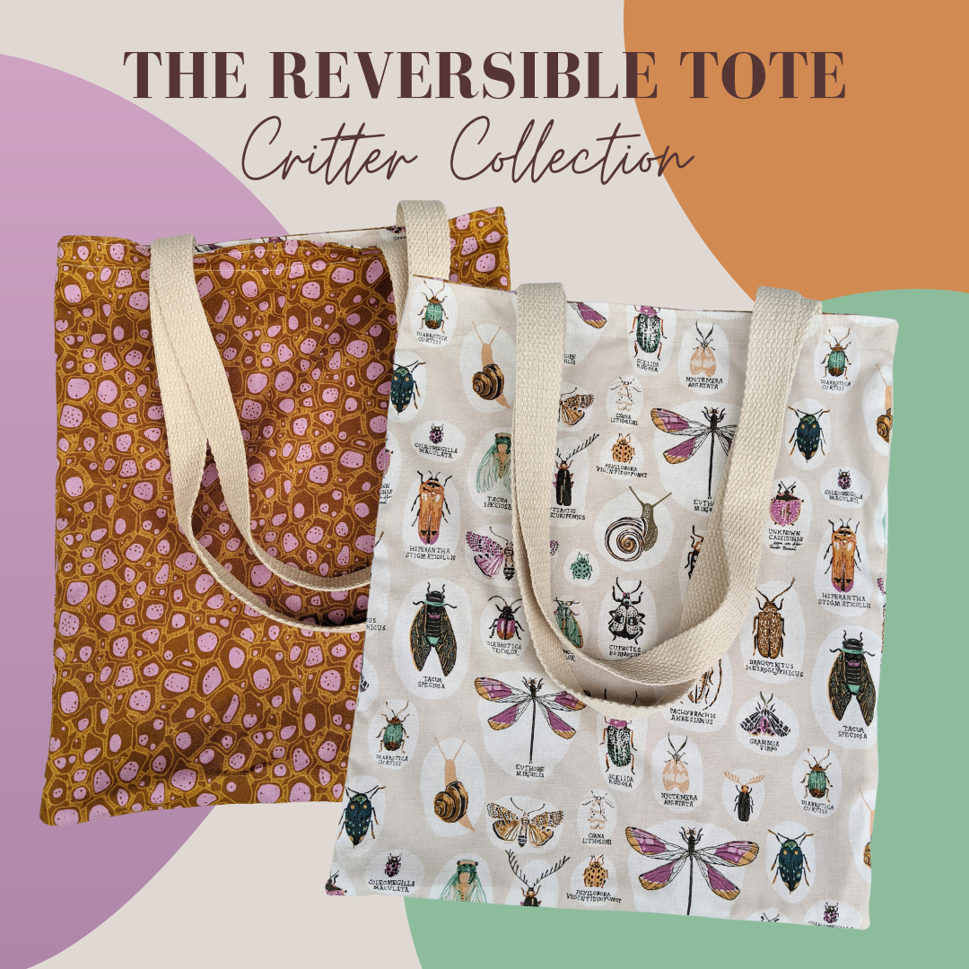The Reversible Tote Bag - Critter Collection