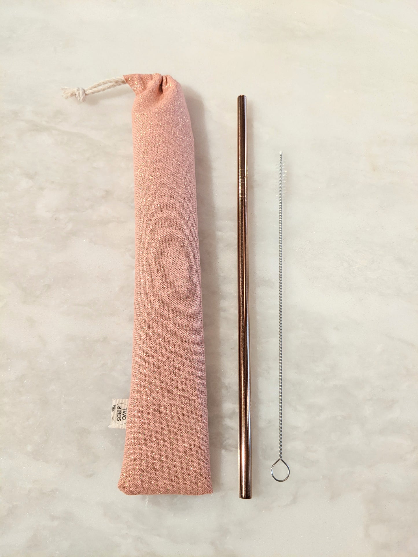 Reusable Straw Kit with Carry Bag