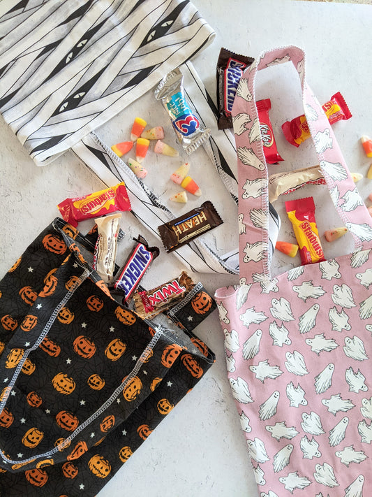 Small Trick-or-treat Bag Glow in the Dark Tote