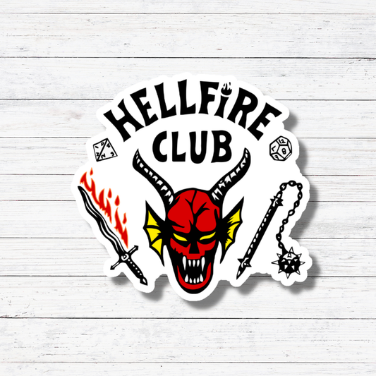 Hellfire Club - Stranger Things Sticker