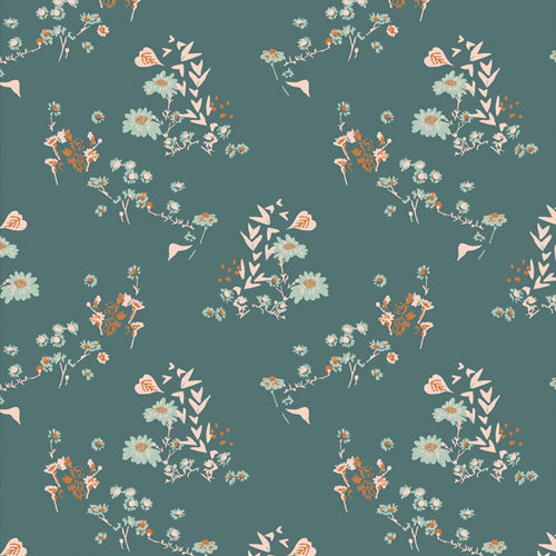 Chamomile Bliss - Printed Quilter's Cotton Fabric by the Yard