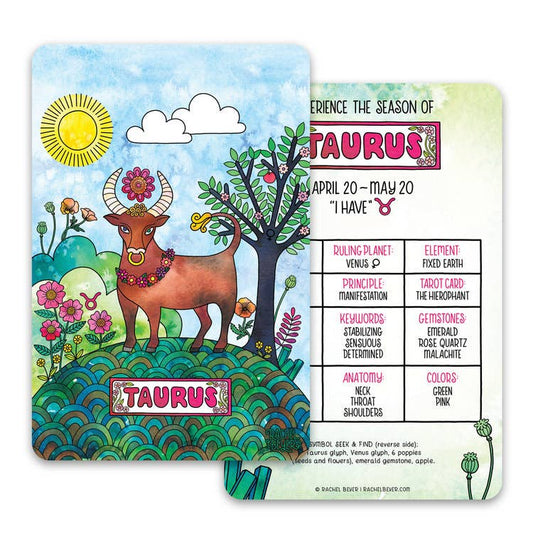 Taurus Zodiac Mini Art Print