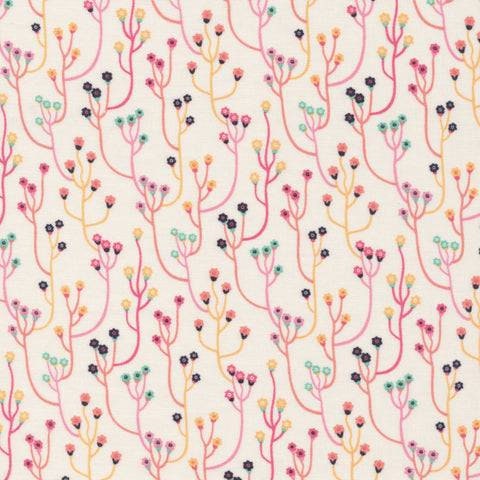 Upward - Quilter's Cotton Fabric by the Yard - Tropical Garden Collection by Sue Gibbins