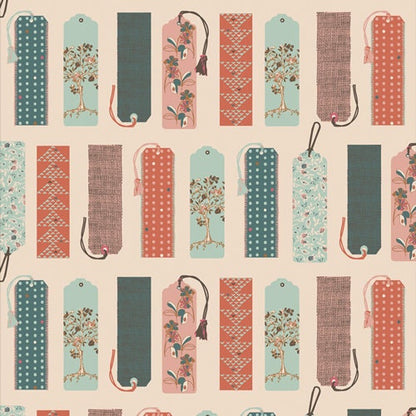 Mark My Words - Printed Quilter's Cotton Fabric by the Yard - Bookish Collection by Sharon Holland