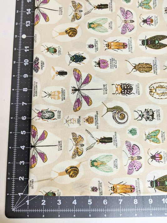 Critter Collection - Quilter's Cotton Fabric by the Yard - Into the Woods Collection by Sarah Watson