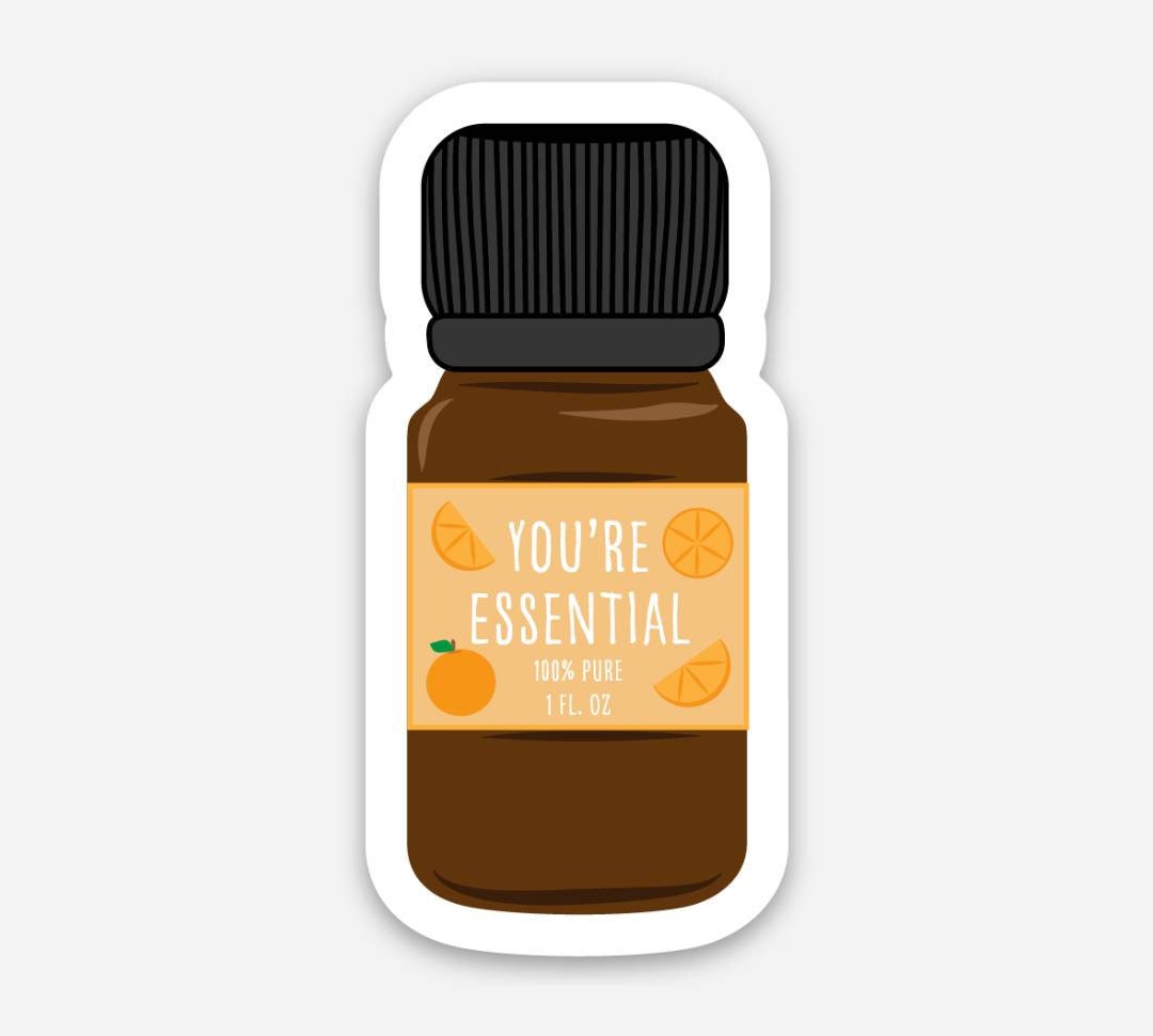 You're Essential Sticker - Orange