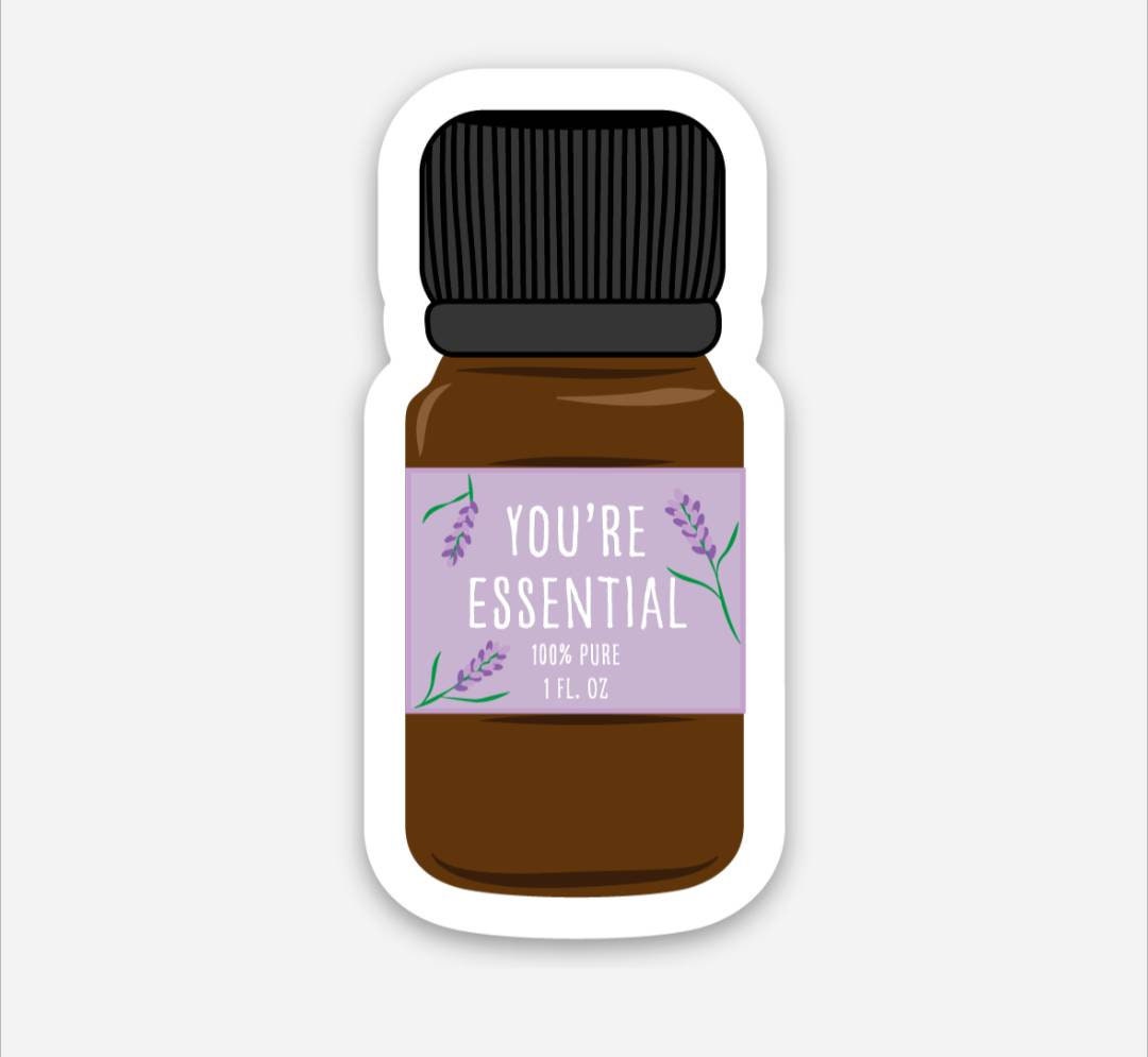 You're Essential Sticker - Lavender