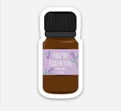 You're Essential Sticker - Lavender