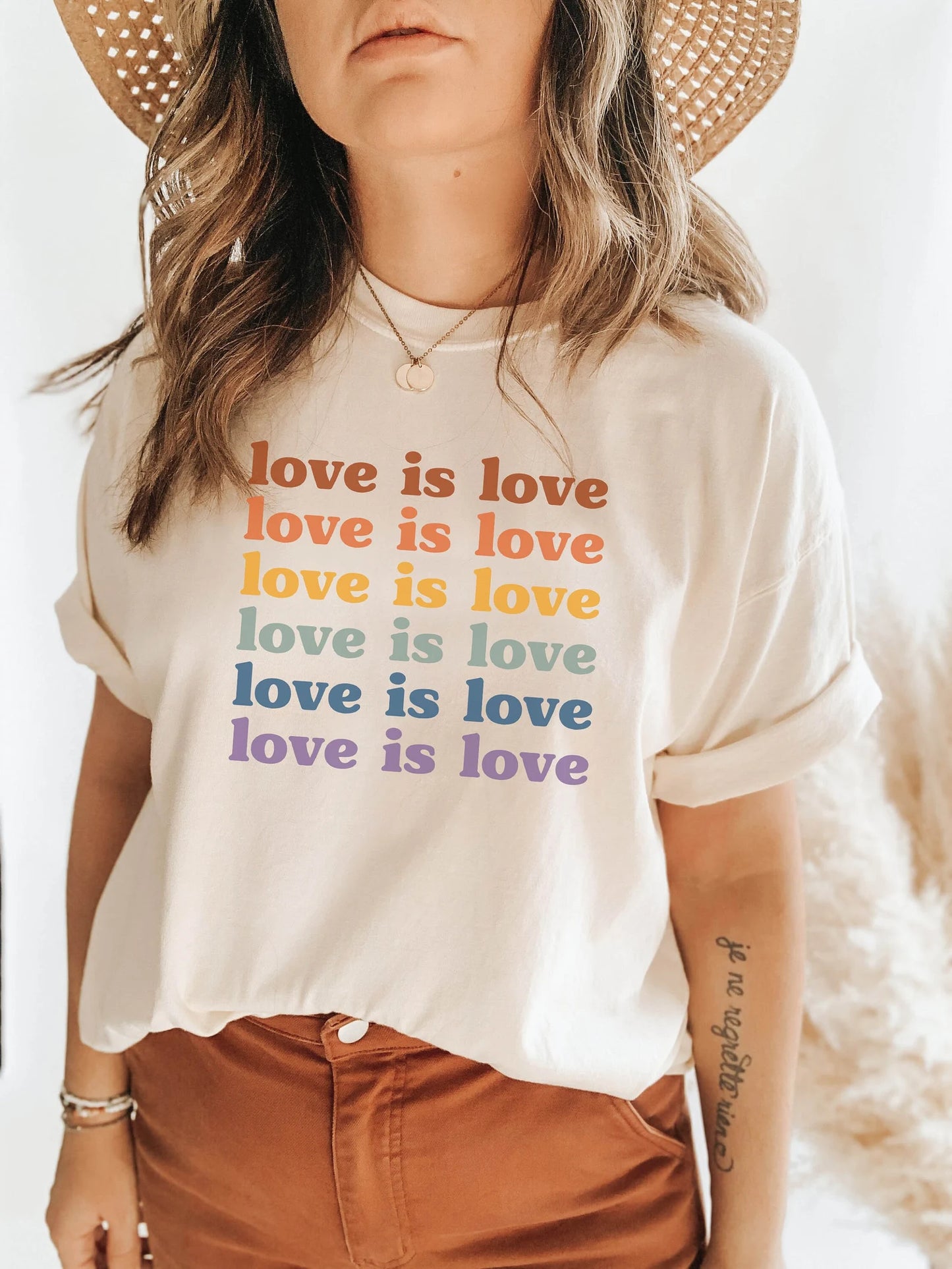 Love is Love Pride Retro T-Shirt