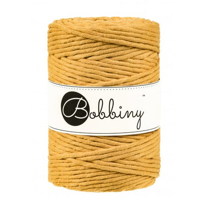 Mustard 5mm Recycled Macrame Cord